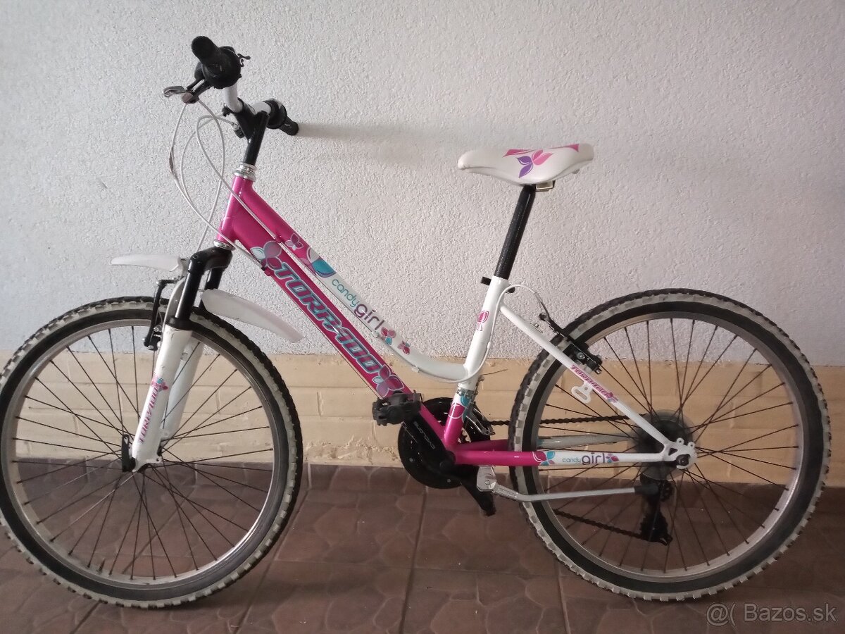 Juniorský dievčenský bicykel