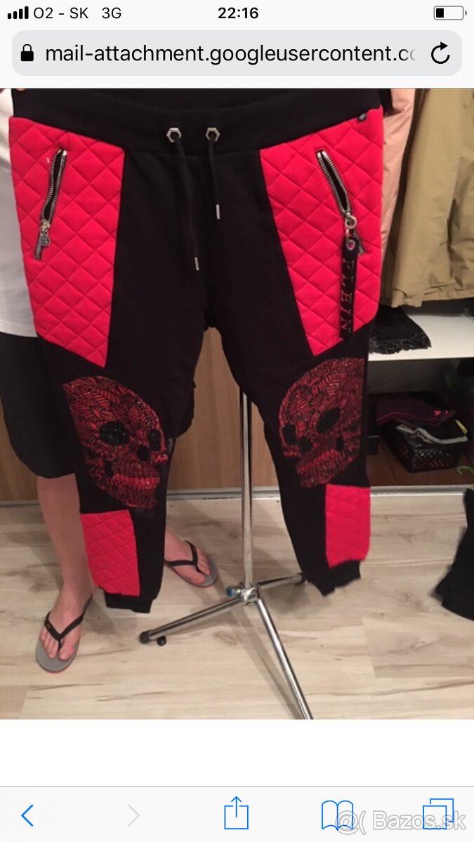 Predam Philipp Plein teplaky