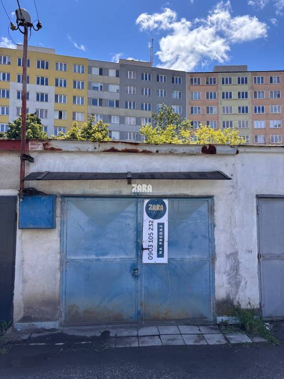 Košice- JUH - ul. Krakovská, GARÁŽ v osobnom vlastníctve