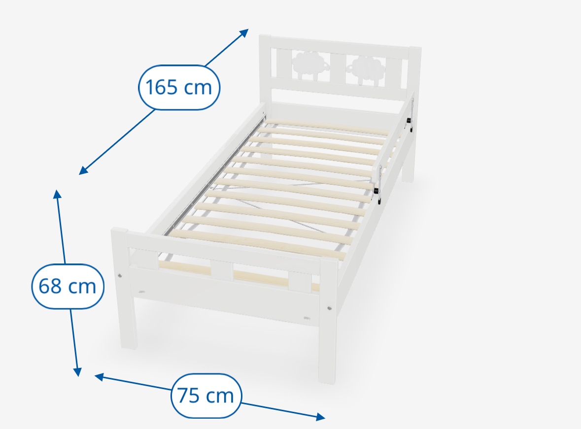 DETSKA POSTEL KRITTER ( IKEA)