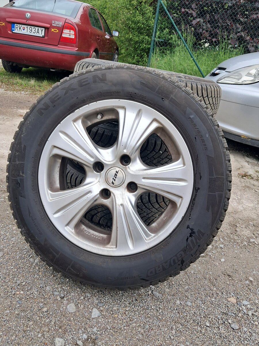 Predám hliníkové disky 4x108 Peugeot