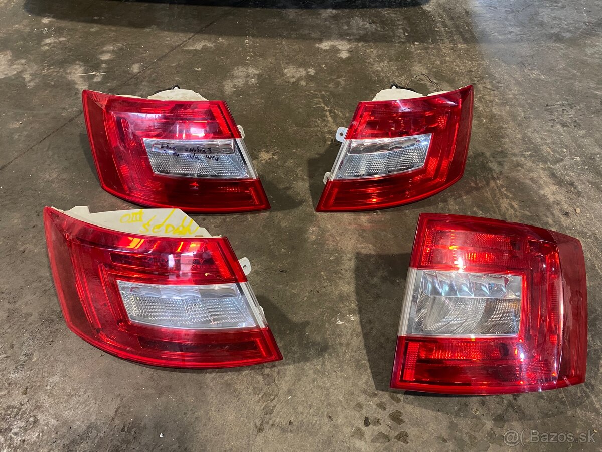 Škoda Octavia 3 zadné svetla