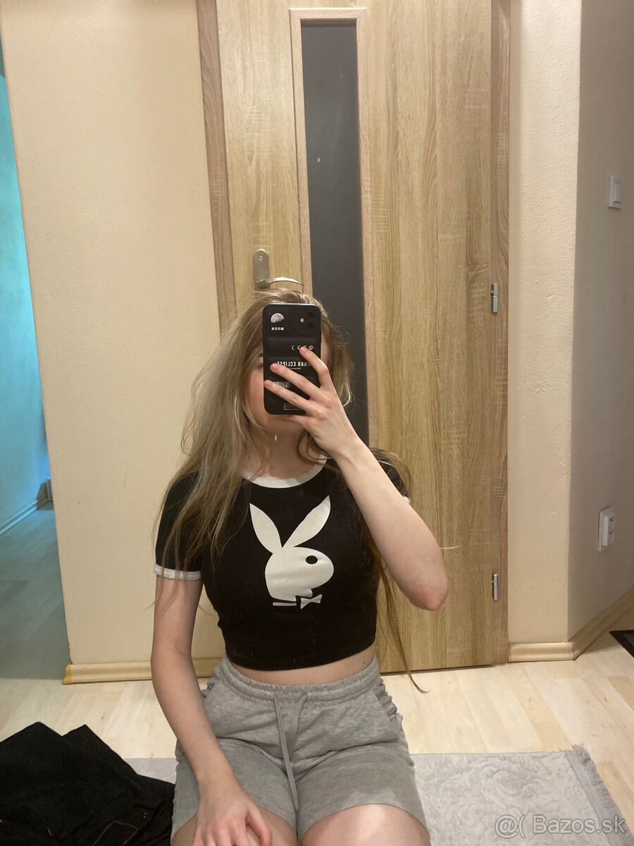 Playboy croptop veľkosť xs/s