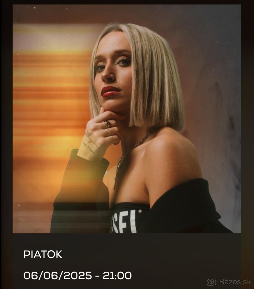 VIP lístok Novah Ministry 6.6.