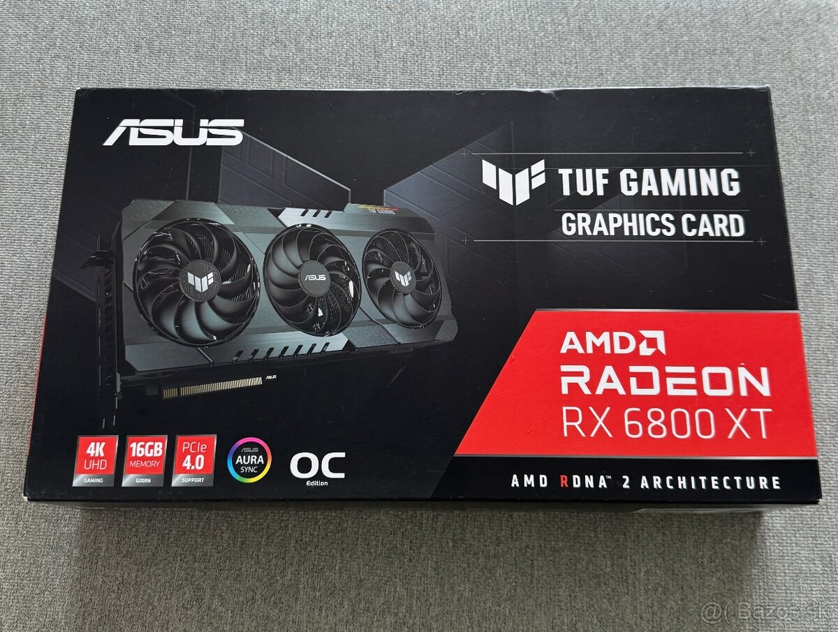 ASUS TUF Radeon RX 6800 XT OC 16GB