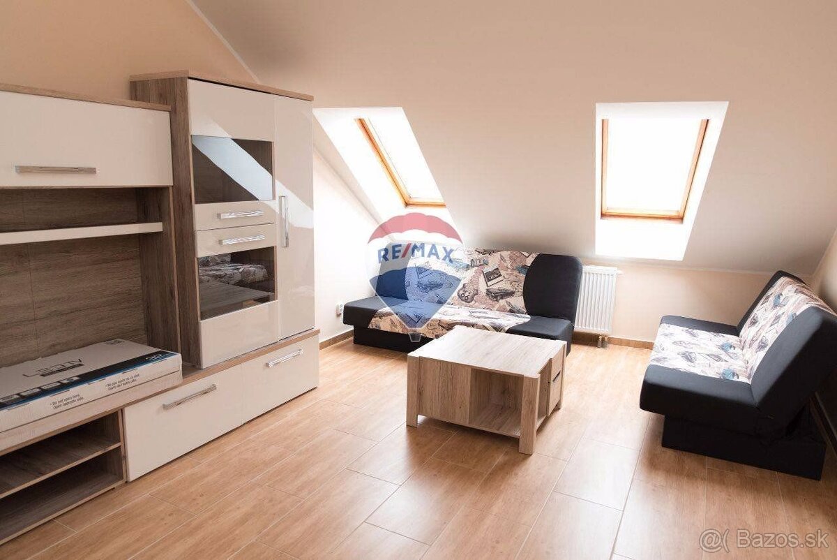 Na prenájom 1-izbový (35m2), centrum Prešov