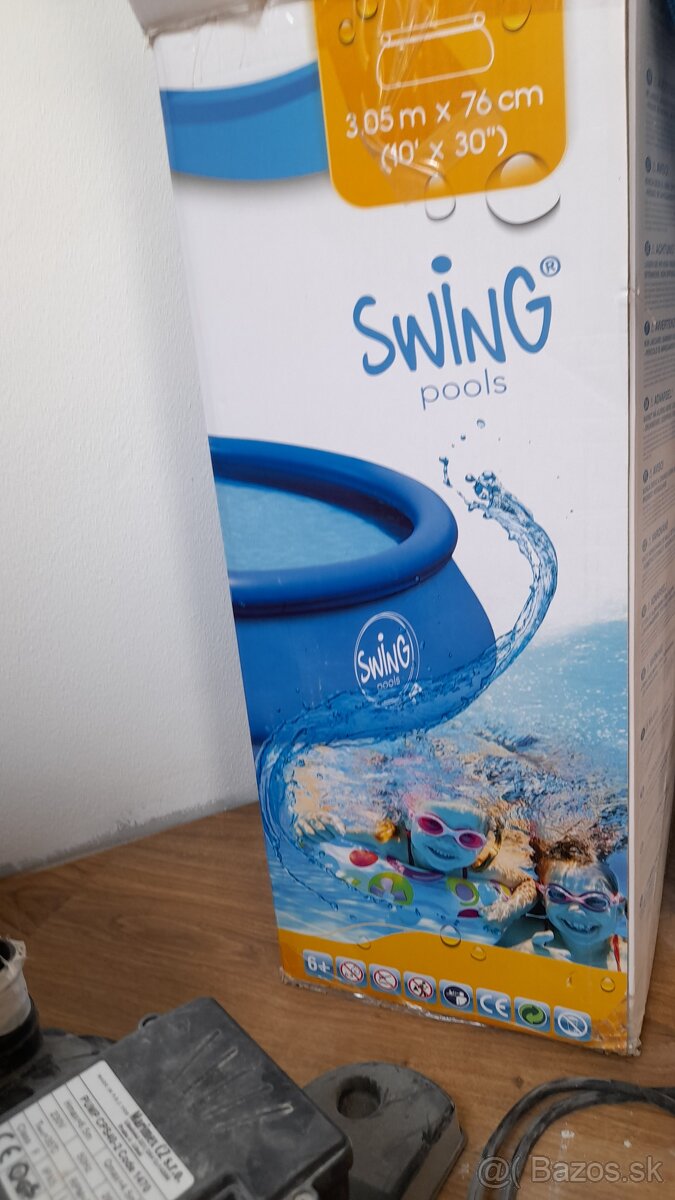 Bazén, filtrácia a solárny ohrev