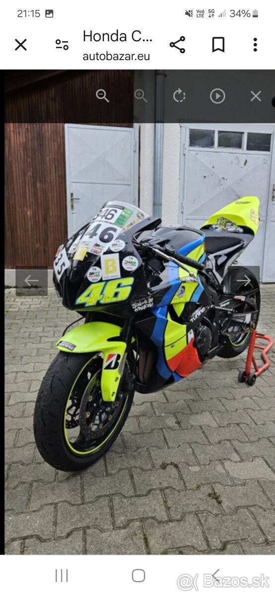 Honda CBR 600 RR 2008 Valentino Rossi