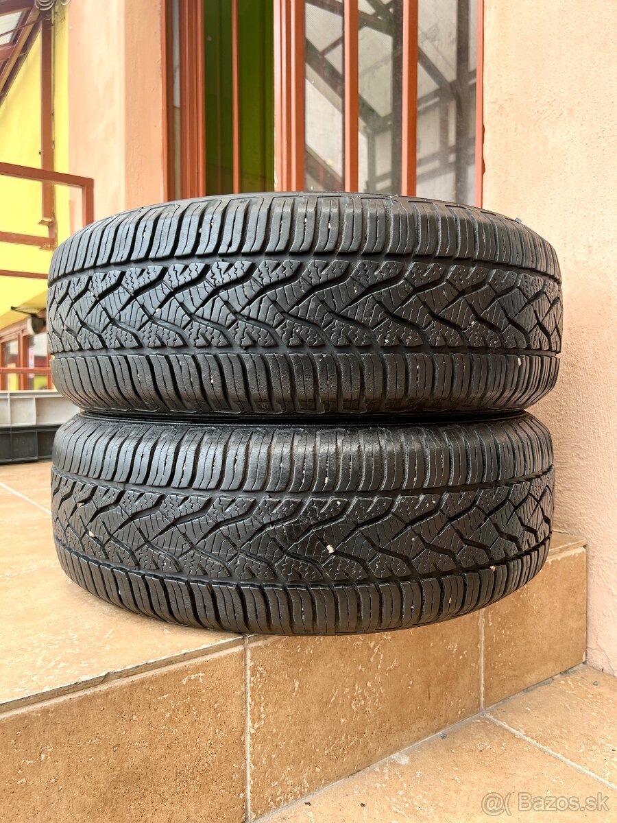 195/65 R15 celoročné pneumatiky - 2 kusy