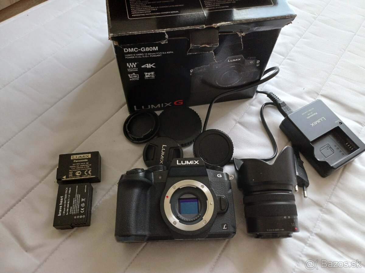 Panasonic g80 + objektiv lumix 14-42 mm