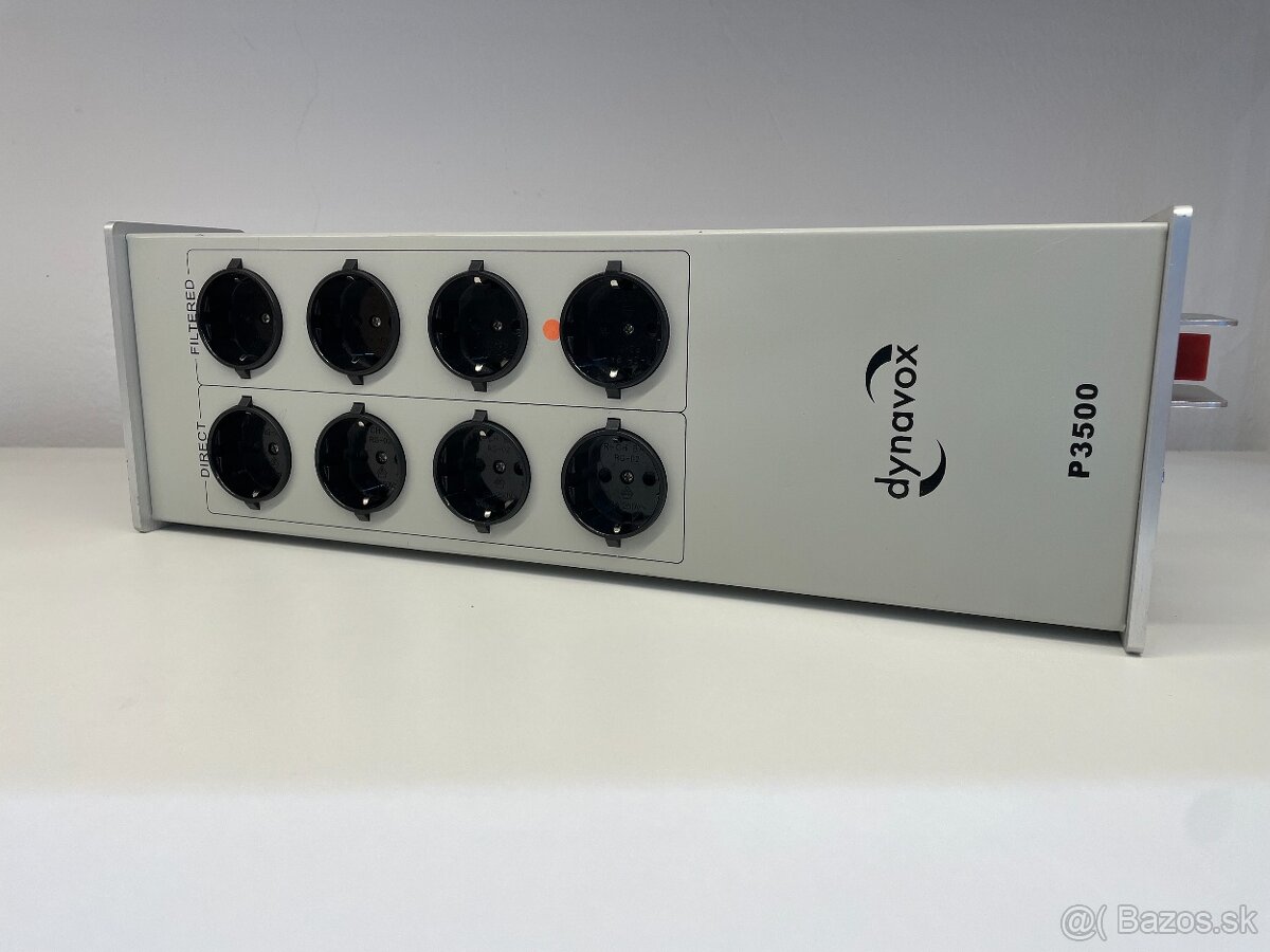 Dynavox P3500 - sieťová filtrácia