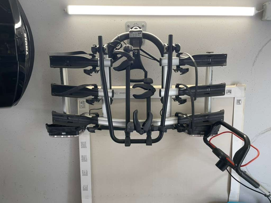 Nosič bicyklov THULE na ťažné zariadenie na 3 bicykle