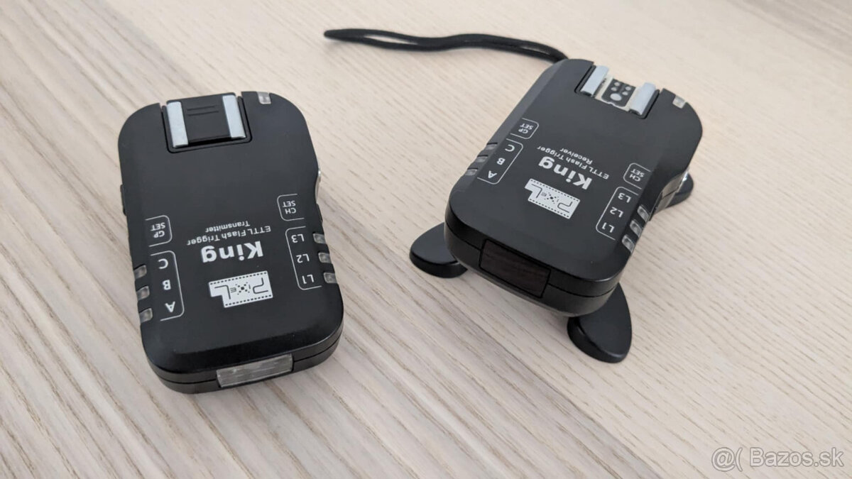 Pixel King – E-TTL odpaľovač bleskov (set transmitter + rece