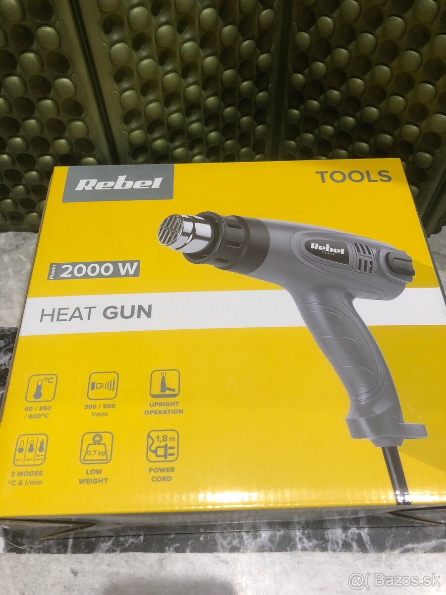 Teplovzdušna pištol Rebel Tools