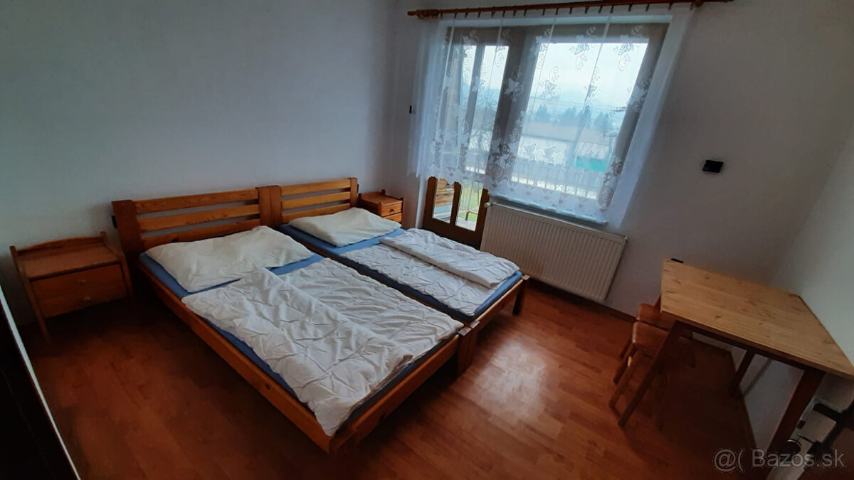 PRENÁJOM zariadenú garsónku v meste Žarnovica o výmere 24 m2