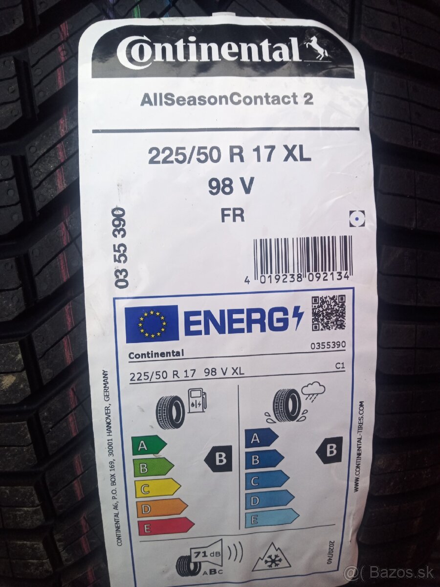 225/50 R17 XL