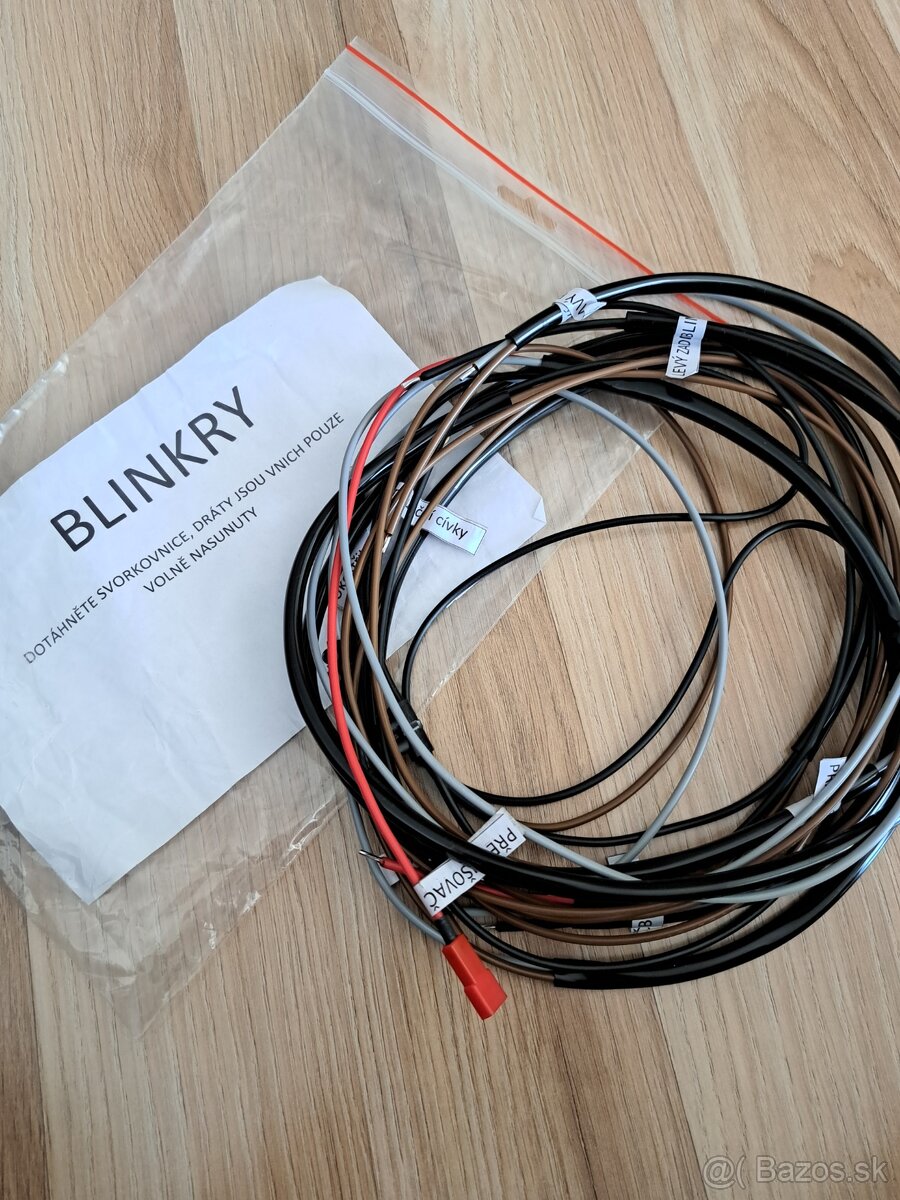 Elektroinštalácia smeroviek Jawa 250, 350 panelka a púzdra