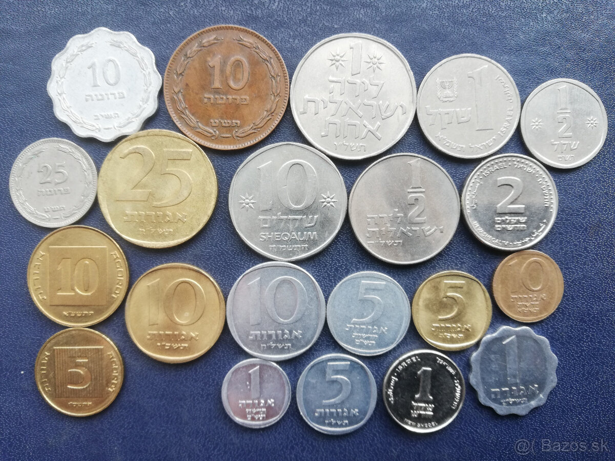 mince Izrael,India,Indonézia