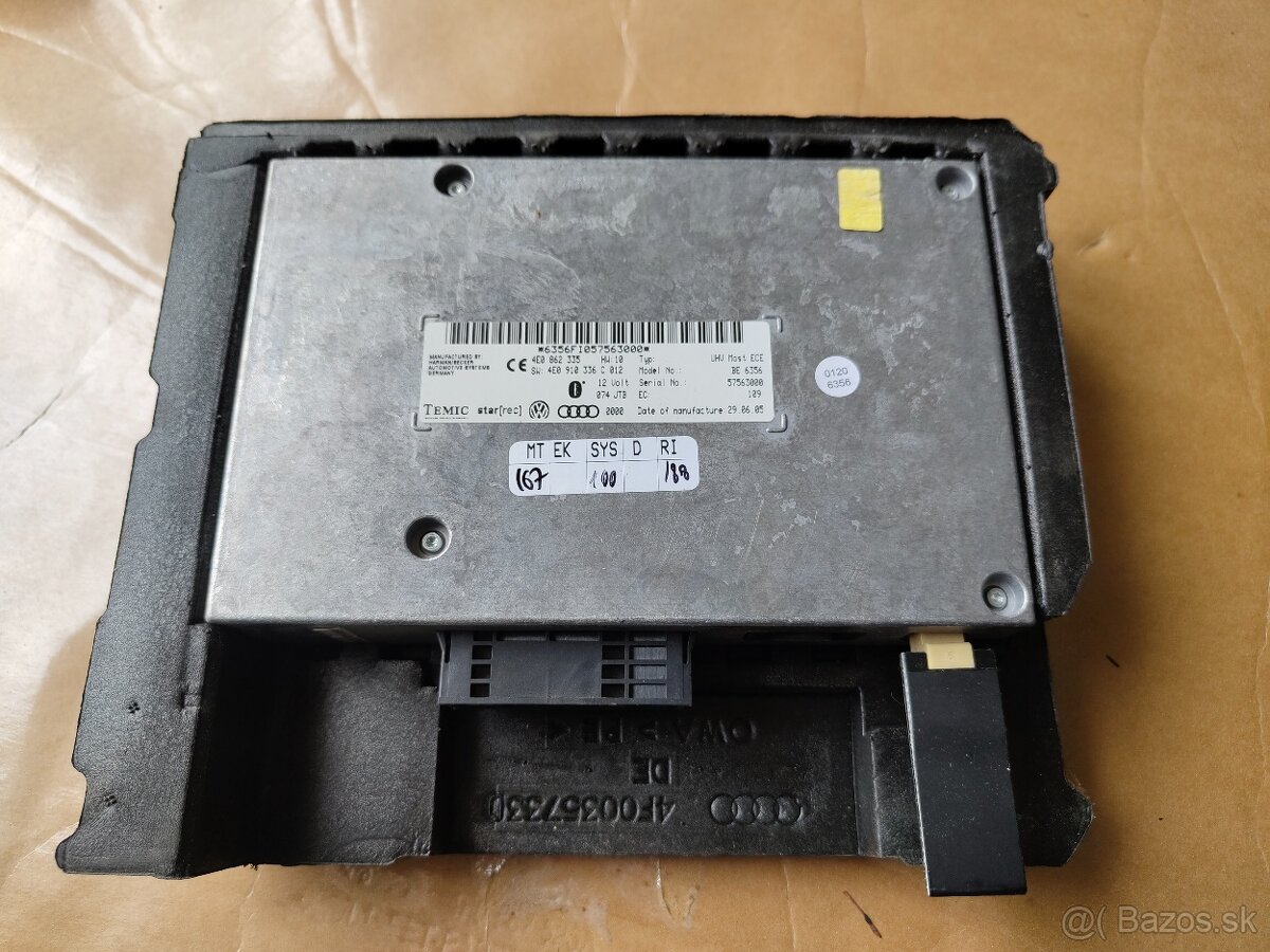 Bluetooth jednotka Audi A6 C6 A8