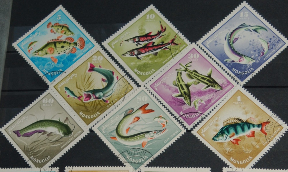 Poštové známky - Vodná ríša 53