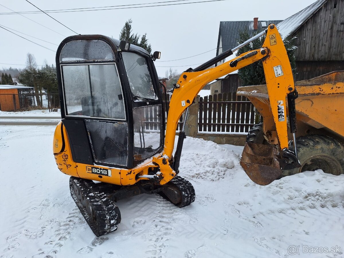 Minibager Jcb 8018