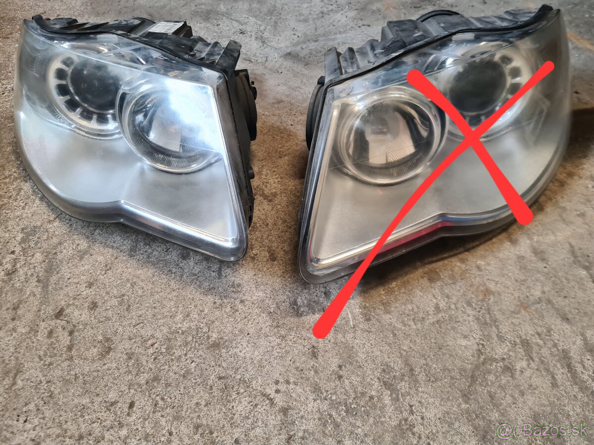 Halogénové svetlo VW Touareg 7l, facelift