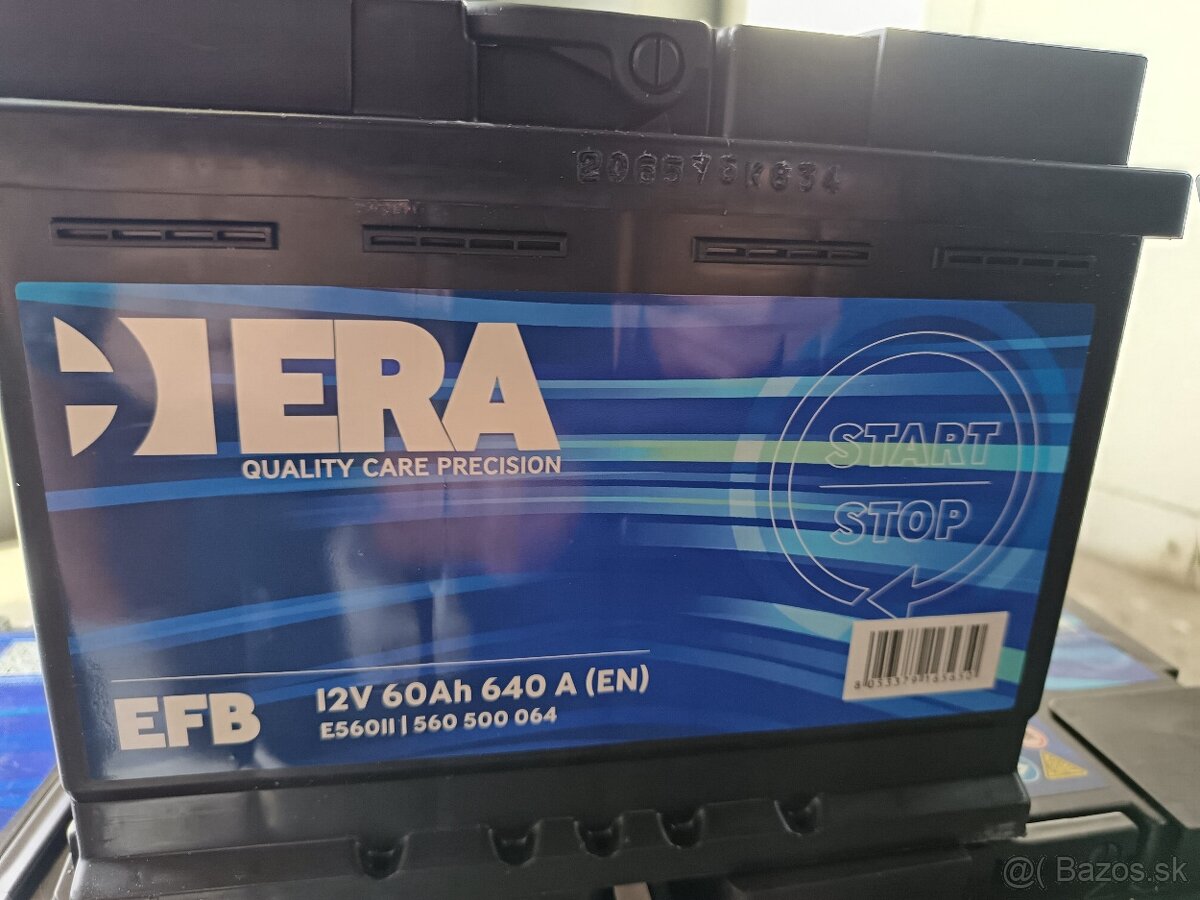 Autobatéria 60 Ah EFB (Štart-Stop) ERA