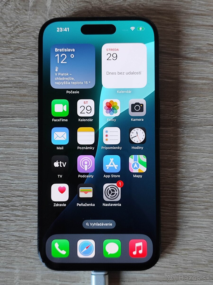 Iphone 15 Pro 256 GB blue titanium