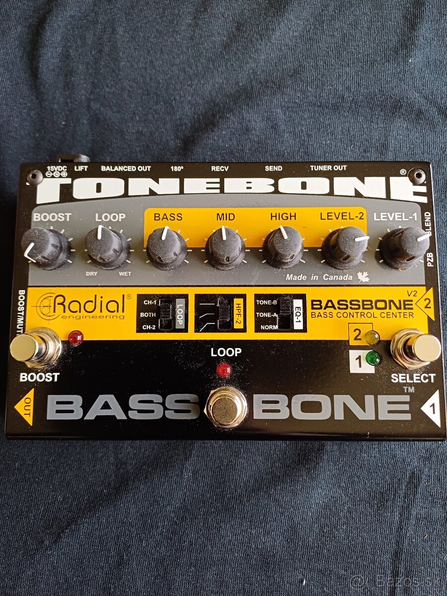 Bass preamp
