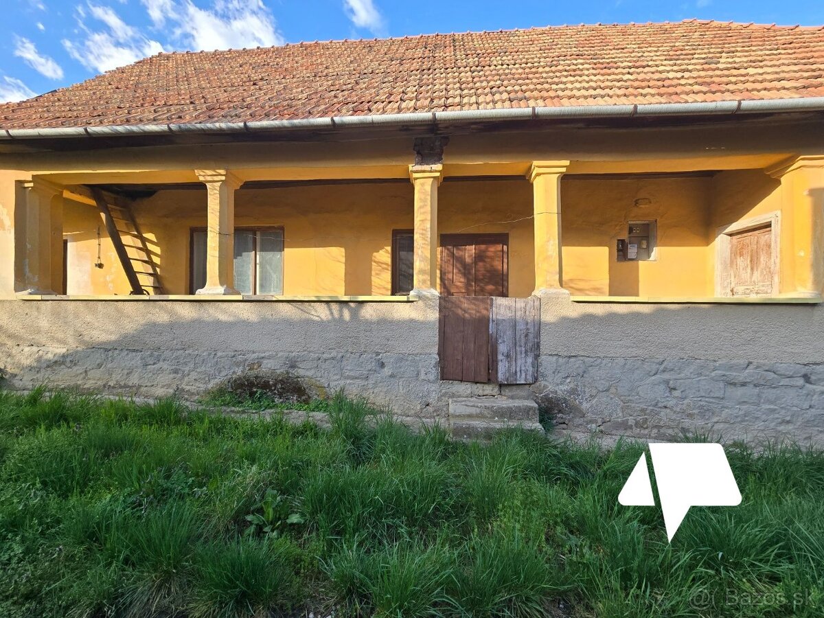 Predaj 3-izbový rodinný dom/ chalupa Bátovce