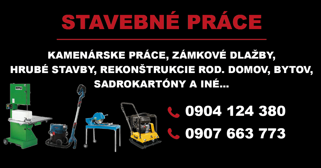 STAVEBNÉ PRÁCE