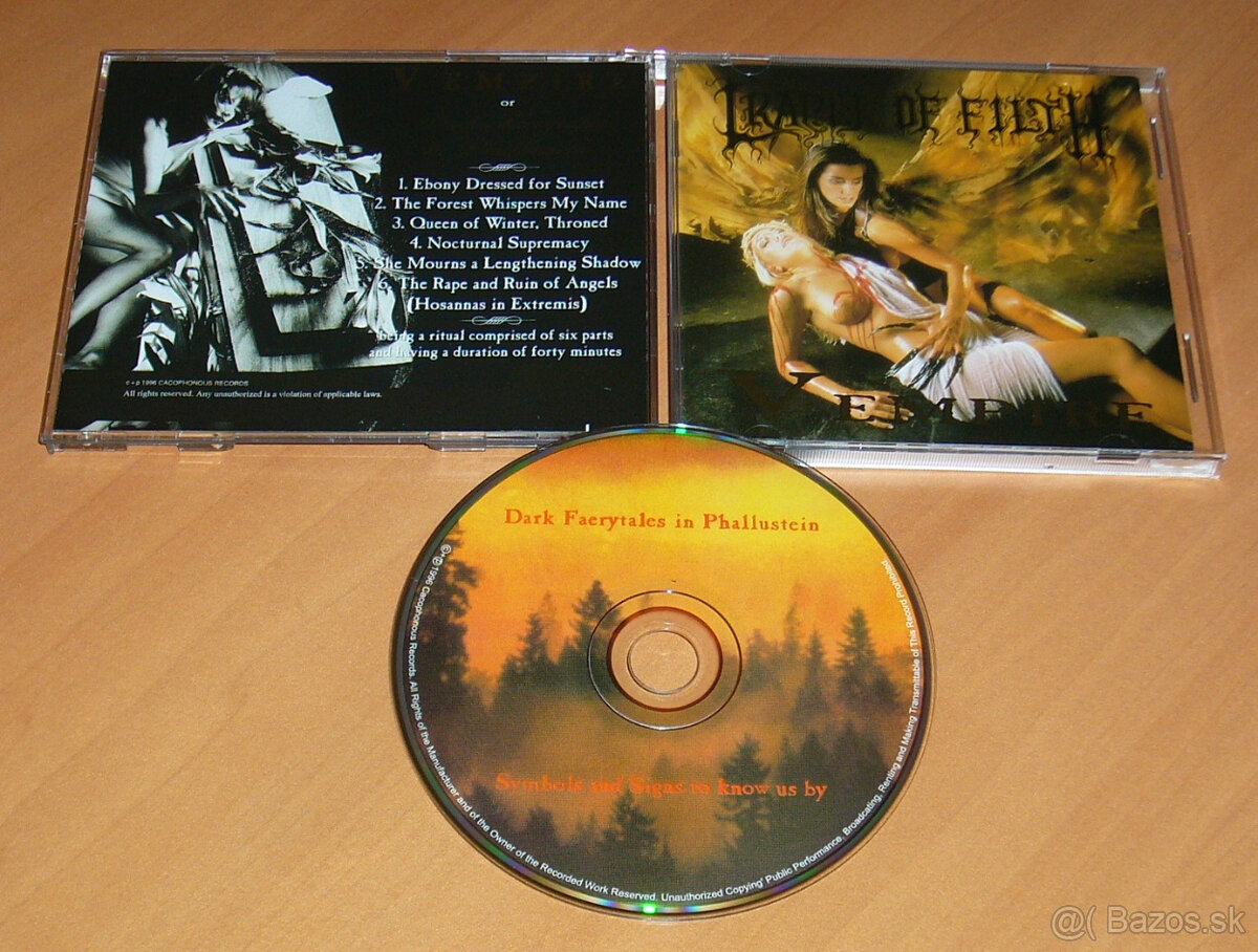 CRADLE OF FILTH - Vempire Or Dark Faerytales In Phallustein