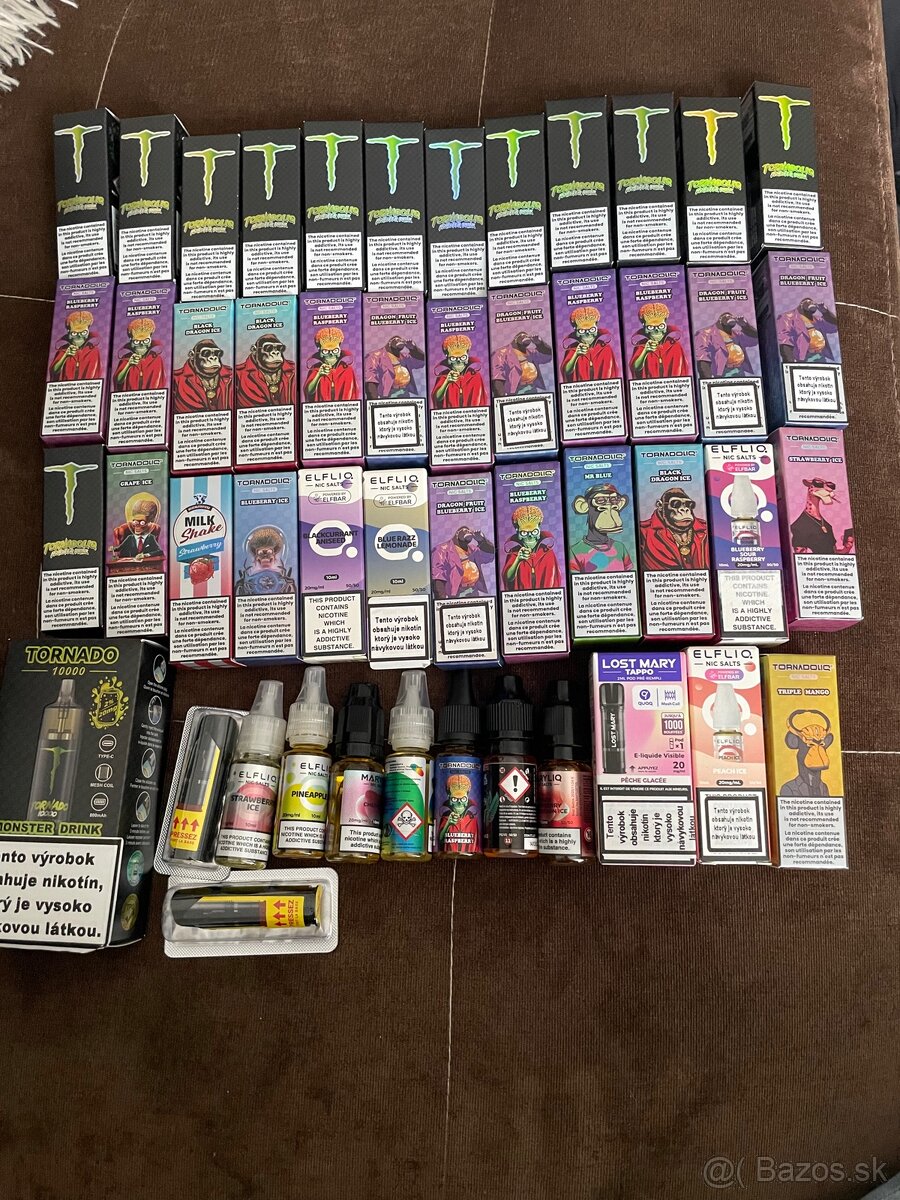 Liquidy do e-cig
