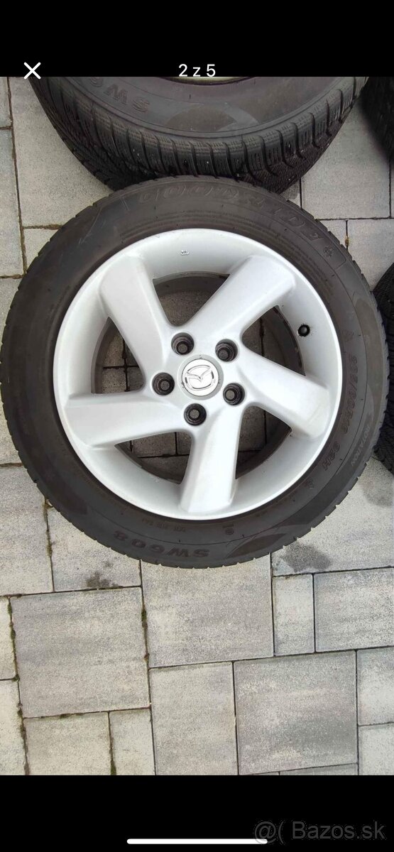 Zimné komplety mazda 5x114,3 16R