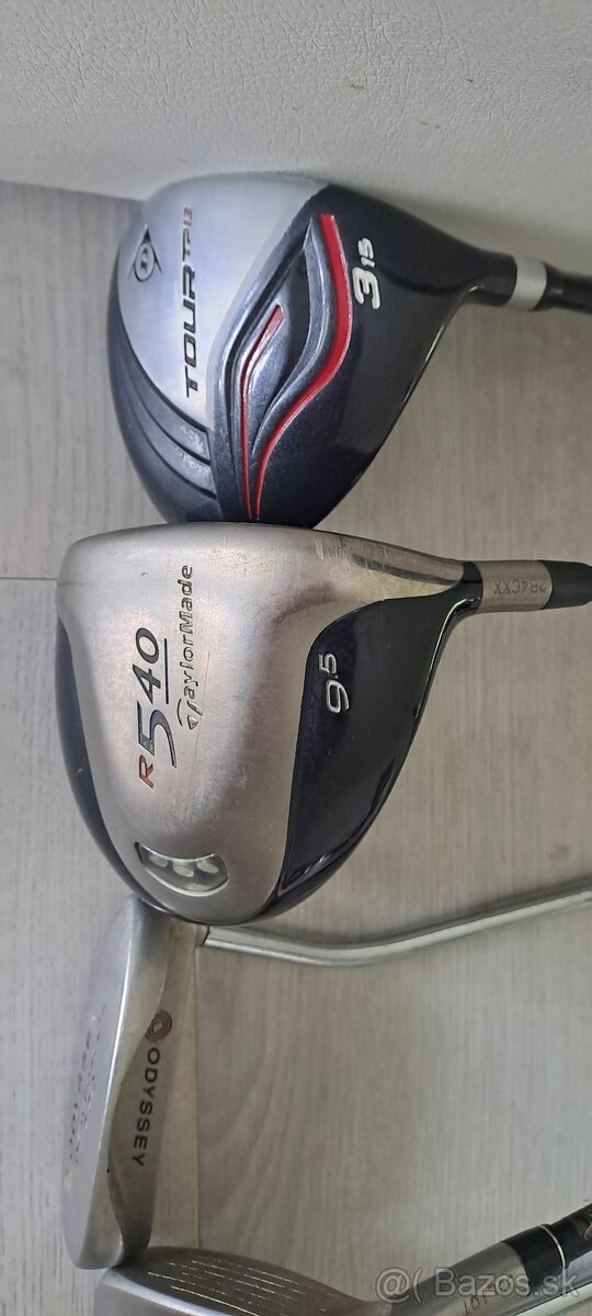 Golfový vak a palice