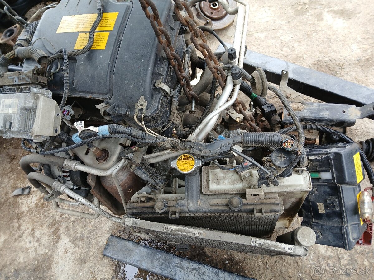 motor, prevodovka citroen C1, toyota aygo, peugeot 107