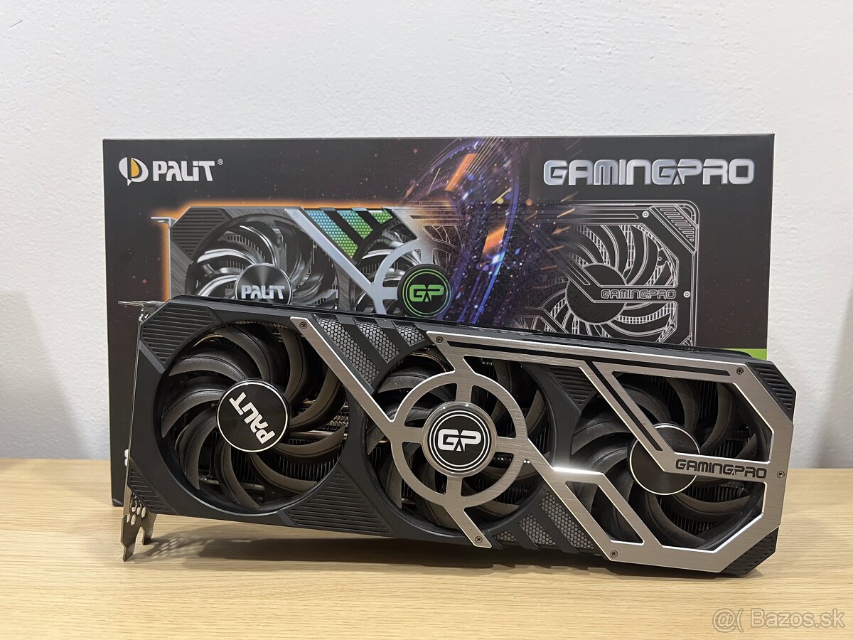 Predám grafickú kartu Palit GamingPro GeForce RTX 3070 Ti