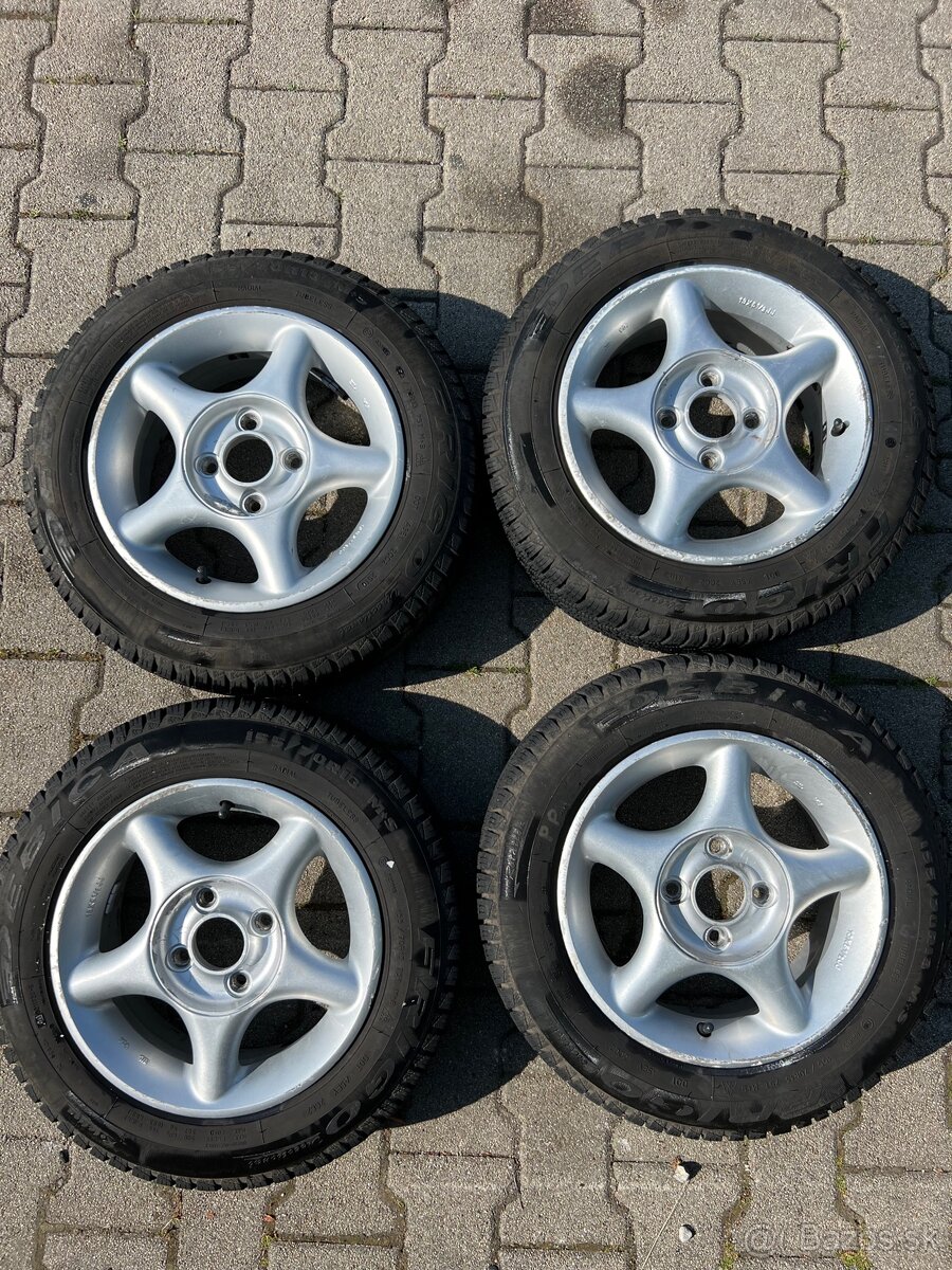 Alu hliníkové disky 5.5Jx13R 4x100 ET38 DIA57.1 155/70 r13