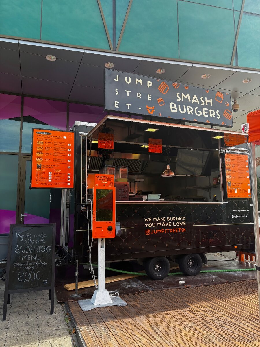 Hľadáme miesto pre foodtruck JUMP STREET