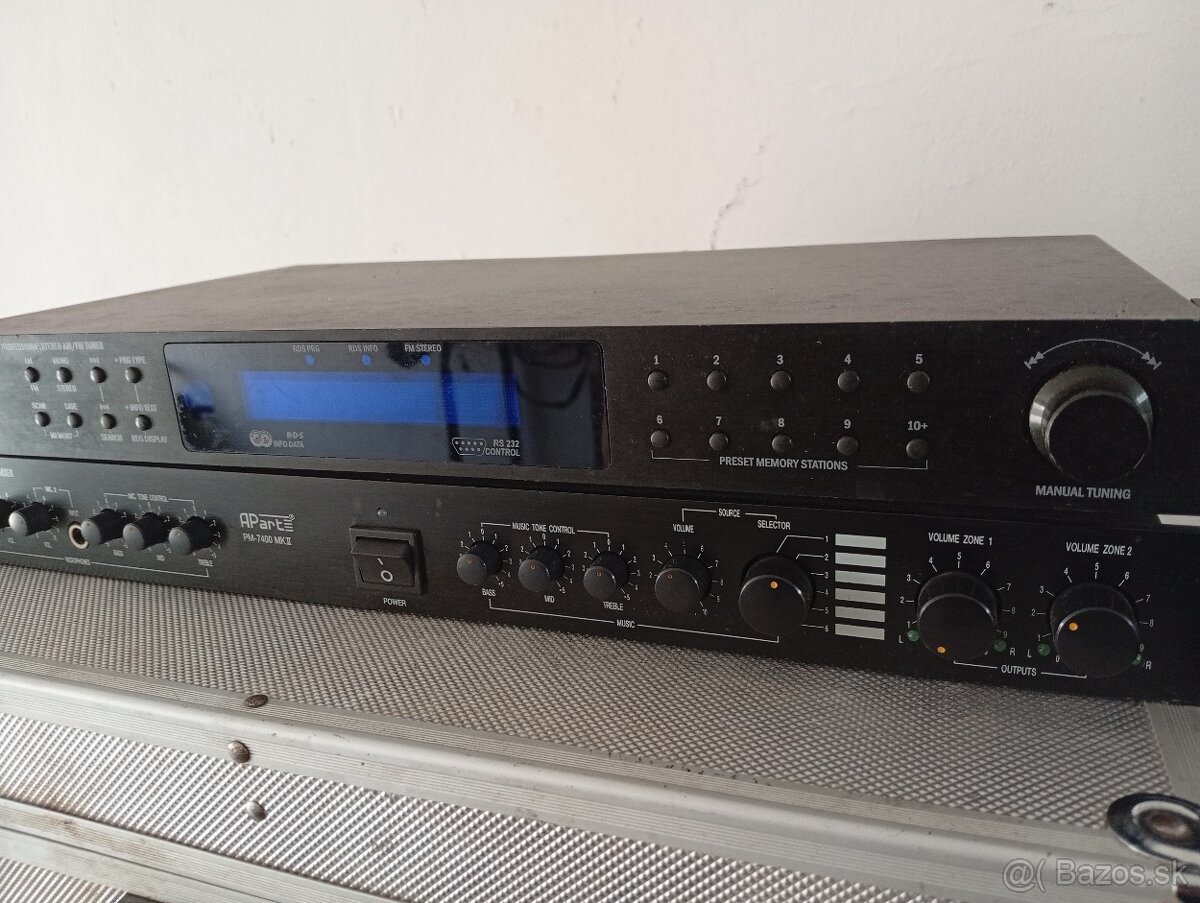 Stereo predzosilňovač Apart