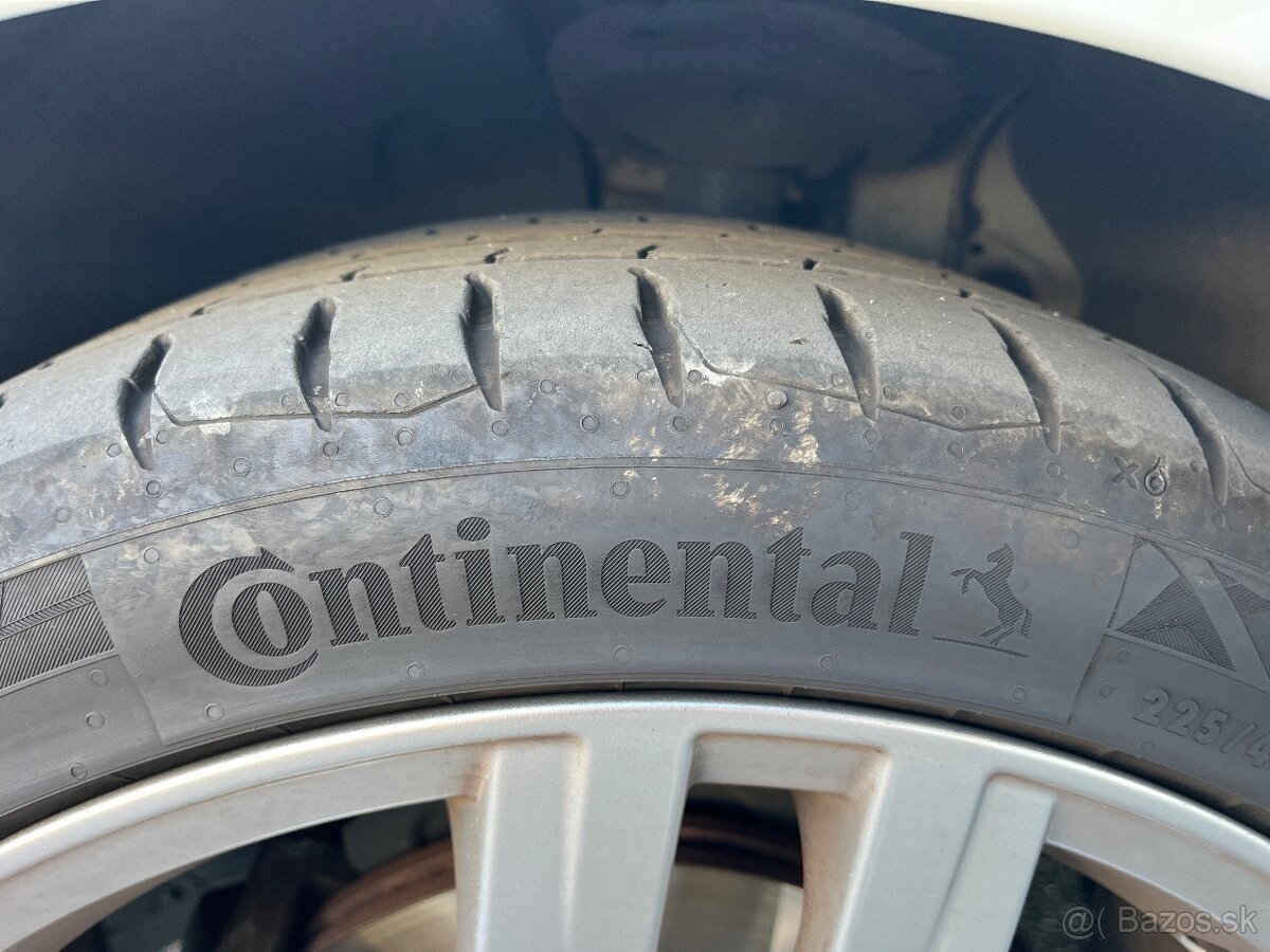 Predám pneu Continental Premium Contac 7 225/40 R18 92Y