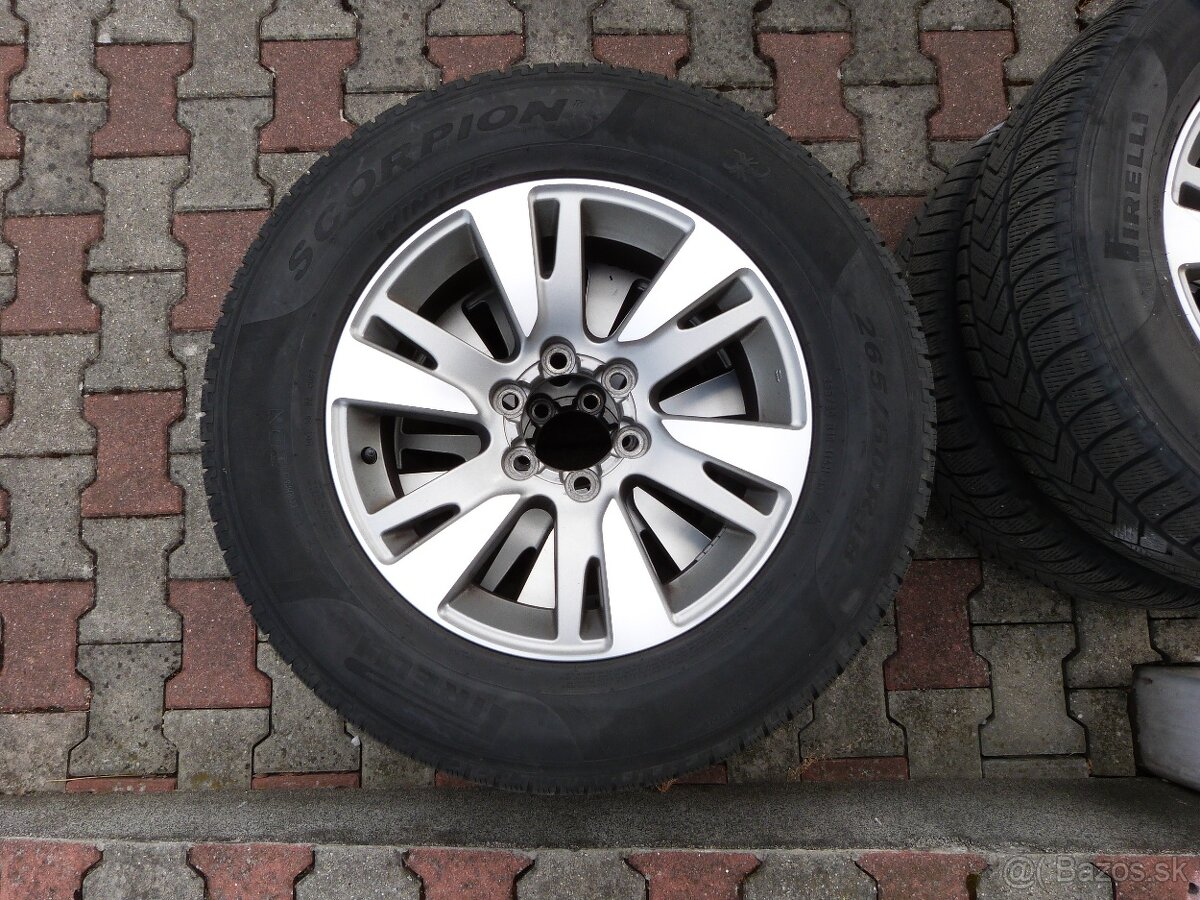 265/60R18 ALU zimné Pirelli Scorpion LandCruiser