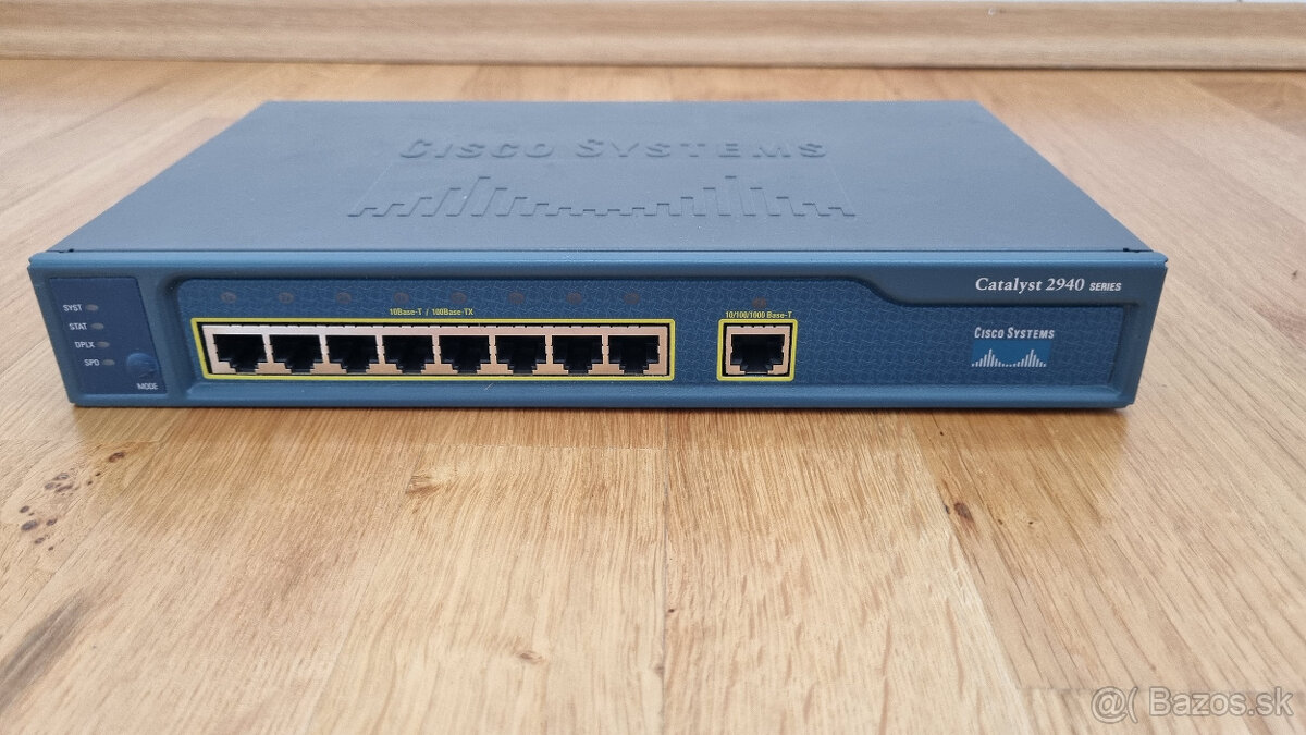 cisco switch catalyst WS-2940-8TT-S 100Mbit 8 port