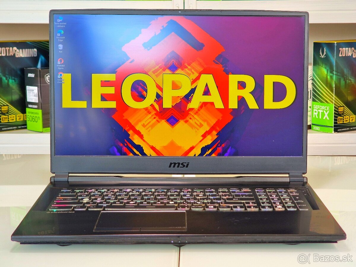 Herný notebook MSI LEOPARD | 17,3" | RTX 2060 | i7-10750H