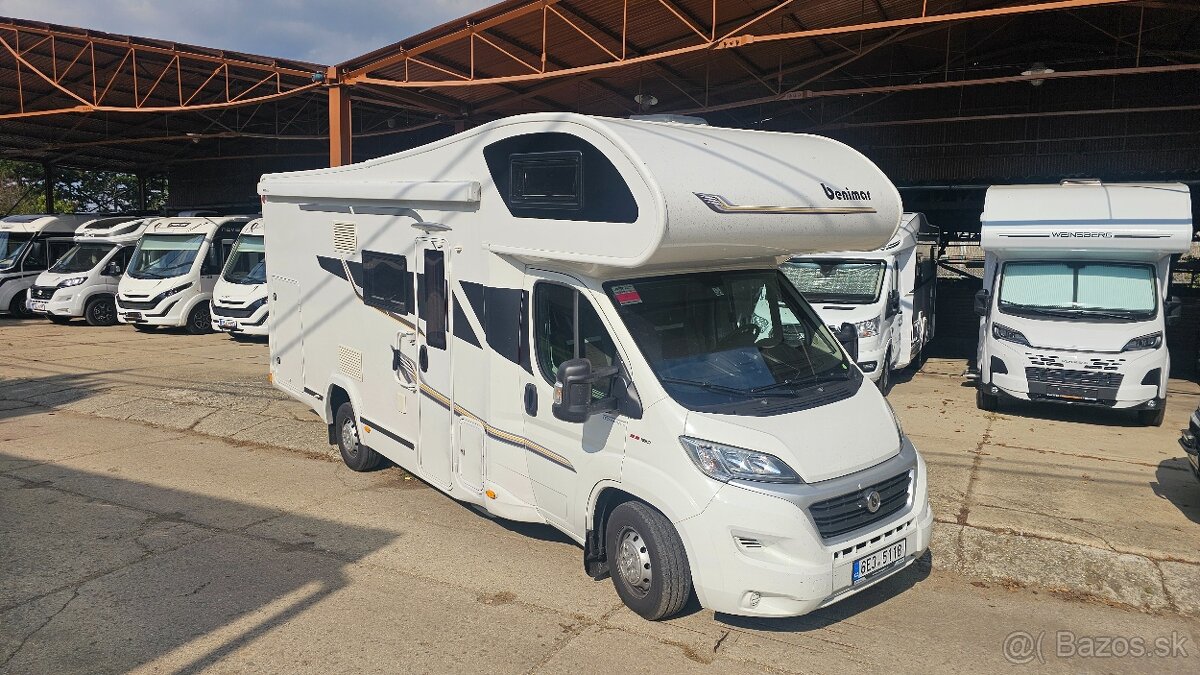 2,3 iveco motor 2019 bez Adblue Benimar Sport 346 obytný vůz