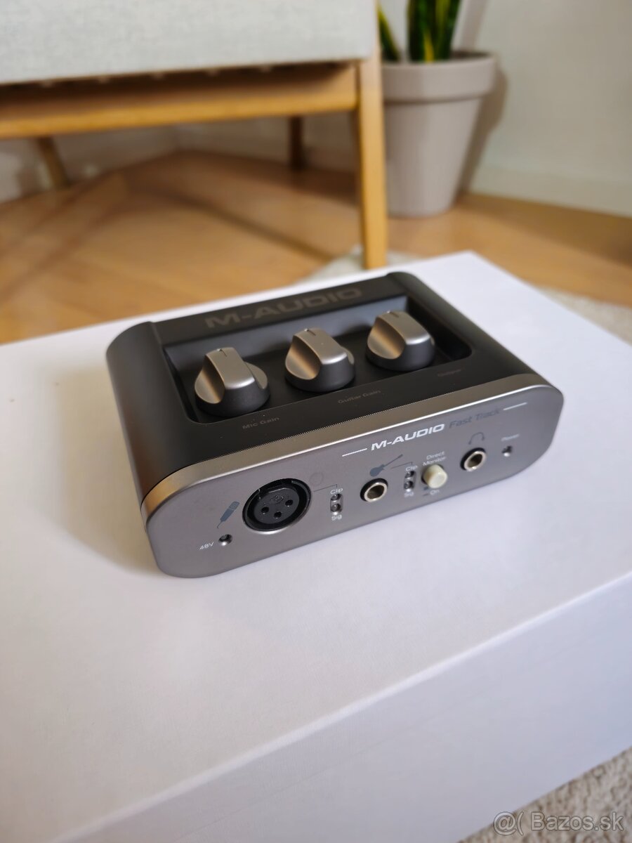 Externá zvuková karta M-Audio Fast Track mk2