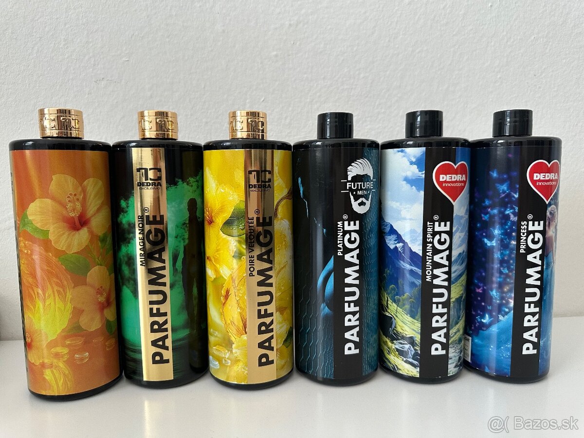 Parfumy do prania - viac druhov