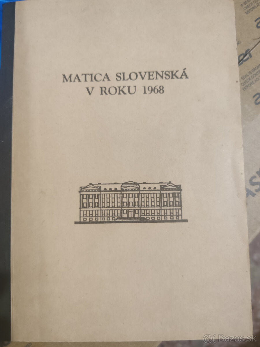 Matica Slovenská v roku 1968