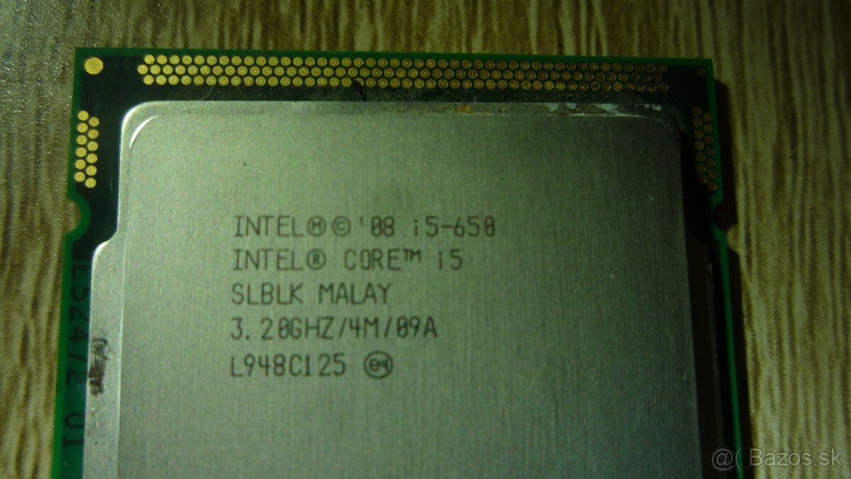 Predam i5 Procesory 4 jadro 3.20 GHZ 4M Plune Funkcny