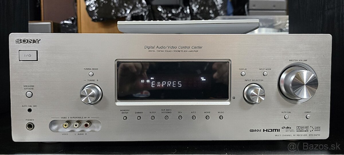 SONY STR-DG710 av receiver s HDMI silver